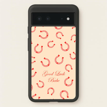 Good Luck Babe Horseshoe  - Chappell Roan Phone Case for Google Pixel 6