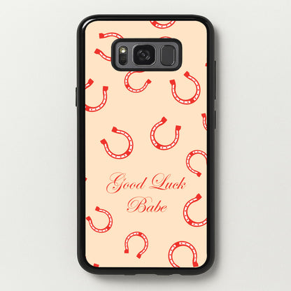 Good Luck Babe Horseshoe  - Chappell Roan Phone Case for Galaxy S8