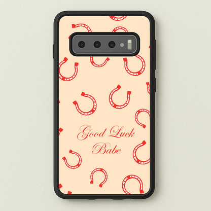 Good Luck Babe Horseshoe  - Chappell Roan Phone Case for Galaxy S10