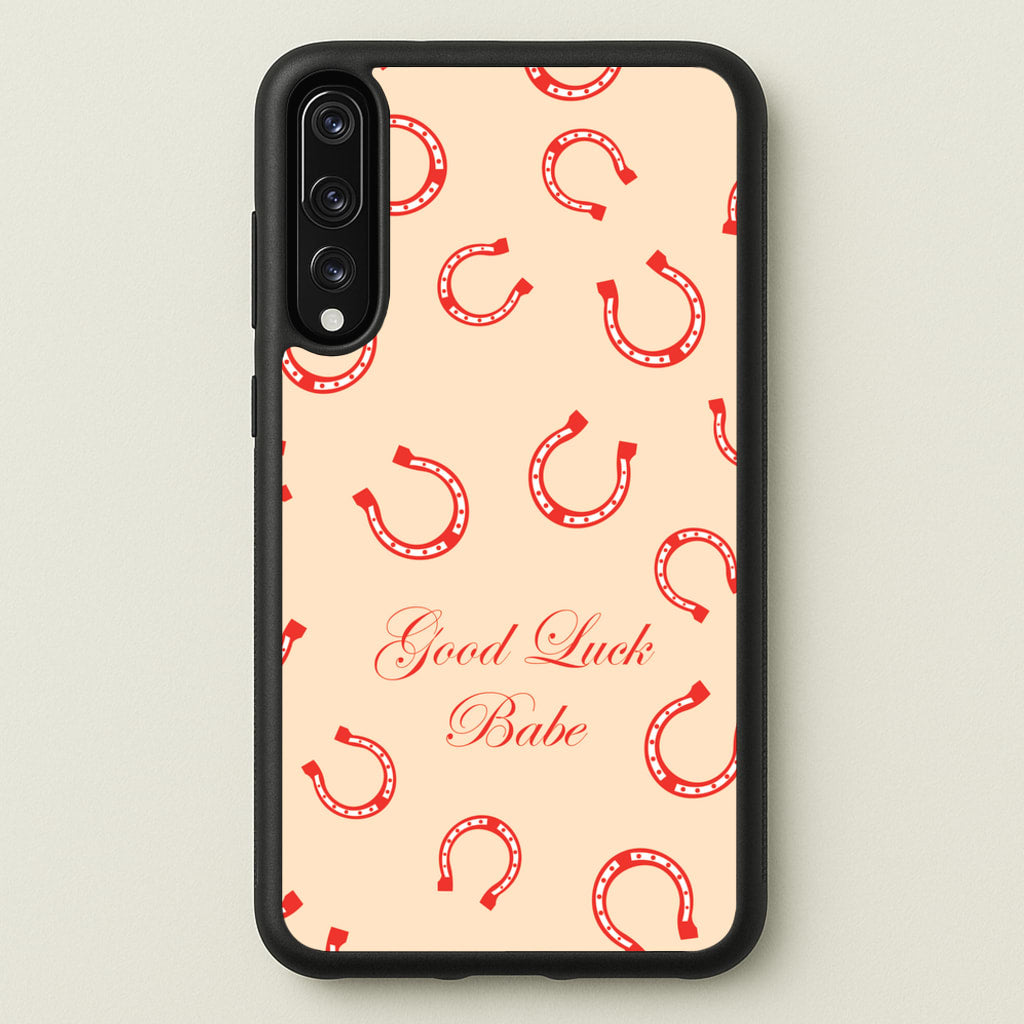 Good Luck Babe Horseshoe  - Chappell Roan Phone Case for Huawei P20 Pro