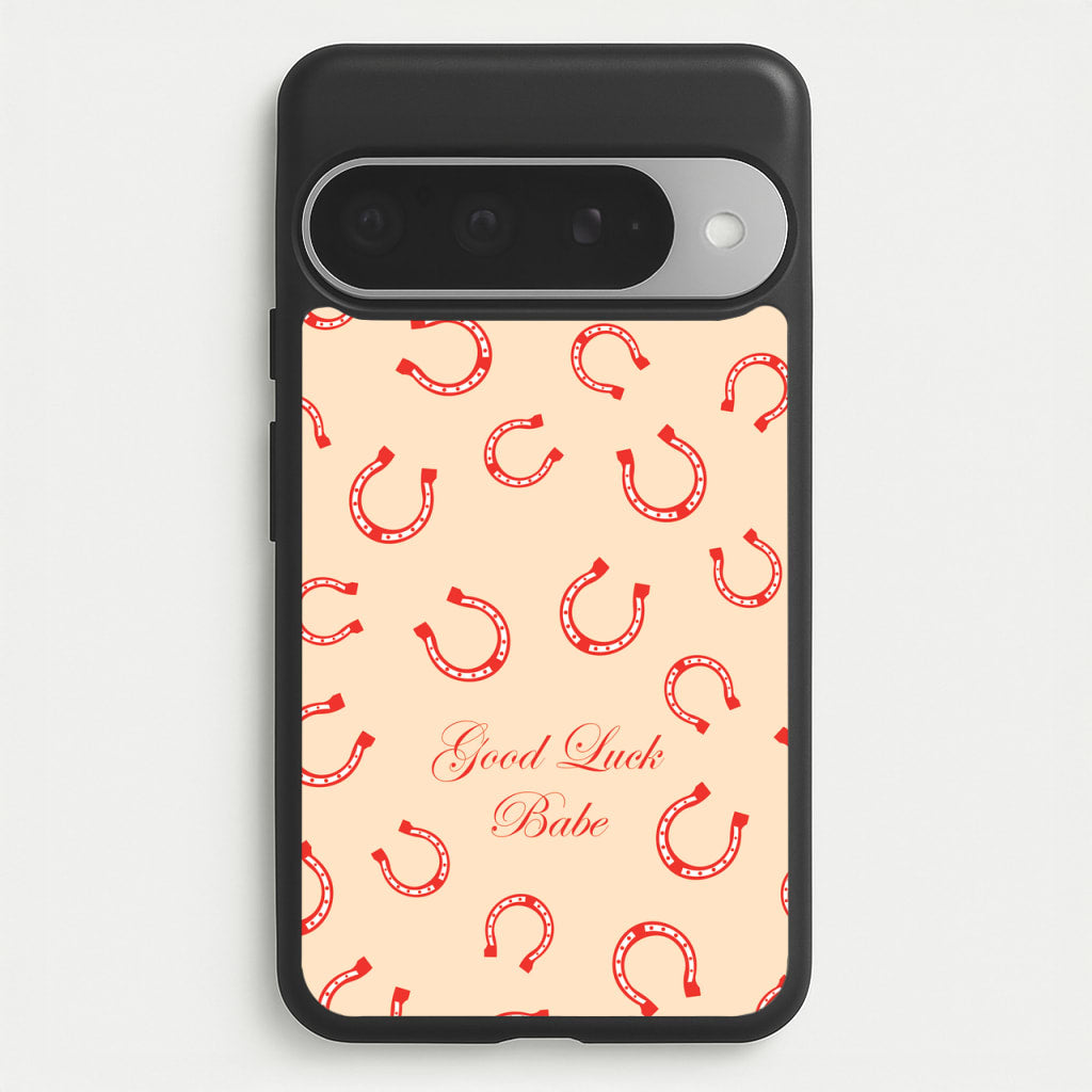 Good Luck Babe Horseshoe Phone Case for Google Pixel 10 Pro XL