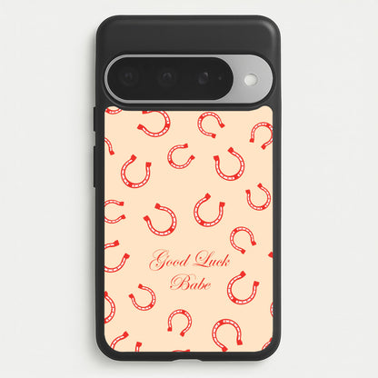 Good Luck Babe Horseshoe Phone Case for Google Pixel 10 Pro XL