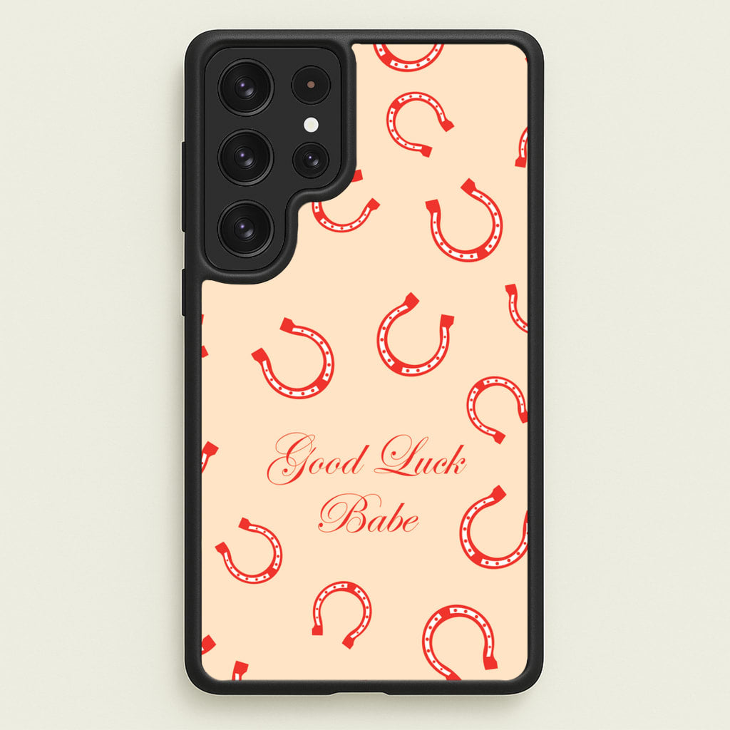 Good Luck Babe Horseshoe  - Chappell Roan Phone Case for Galaxy S23 Ultra