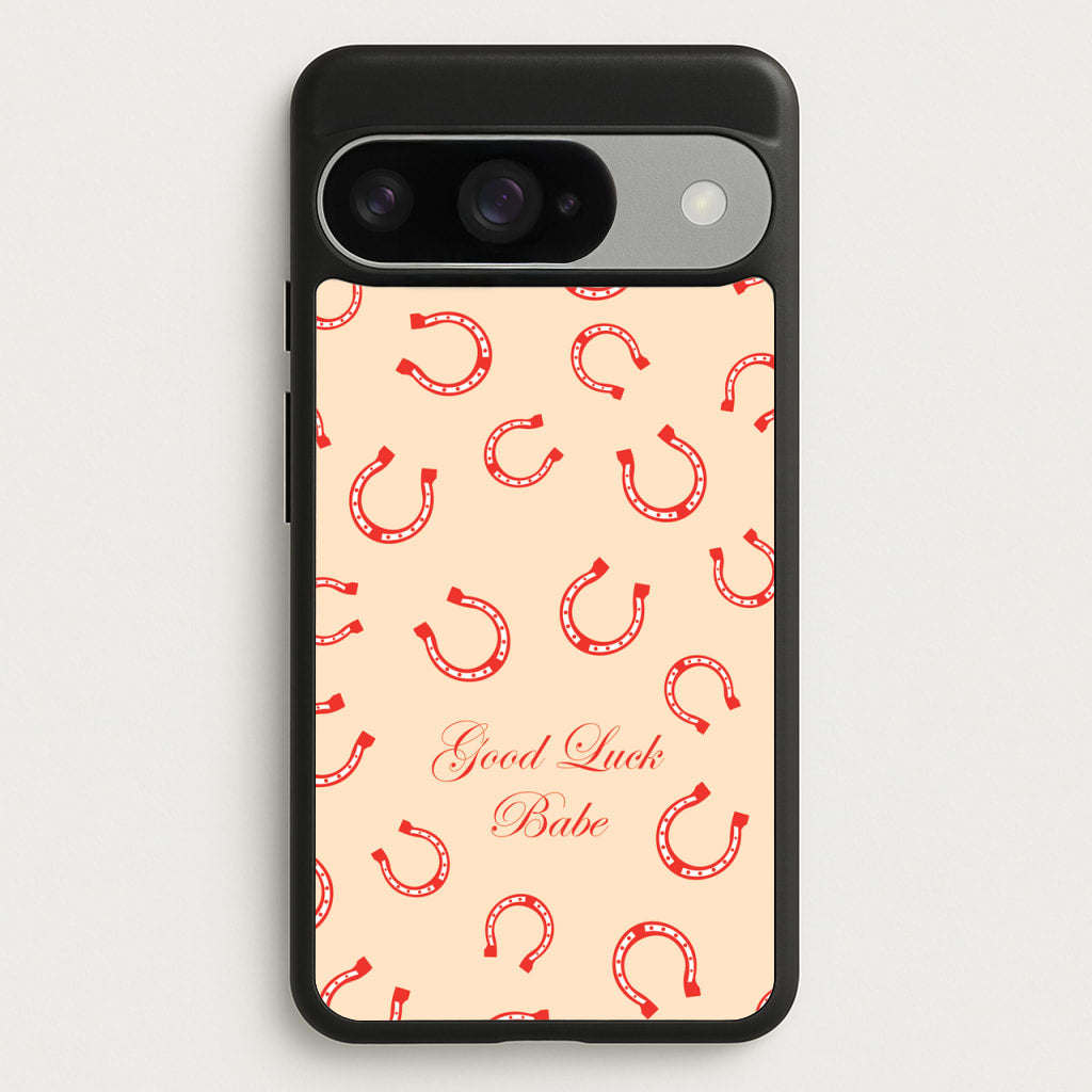 Good Luck Babe Horseshoe Phone Case for Google Pixel 10 / 10 Pro