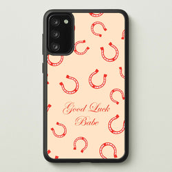 Good Luck Babe Horseshoe  - Chappell Roan Phone Case for Galaxy S20