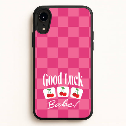 Good Luck Babe Cherries  - Chappell Roan Phone Case for iPhone XR