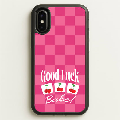 Good Luck Babe Cherries  - Chappell Roan Phone Case for iPhone X / XS