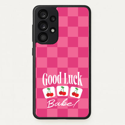 Good Luck Babe Cherries  - Chappell Roan Phone Case for Galaxy A53