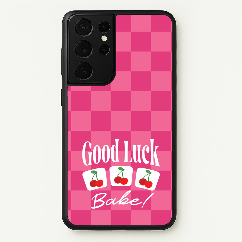 Good Luck Babe Cherries  - Chappell Roan Phone Case for Galaxy S21 Ultra