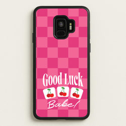 Good Luck Babe Cherries  - Chappell Roan Phone Case for Galaxy S9