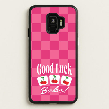 Good Luck Babe Cherries  - Chappell Roan Phone Case for Galaxy S9