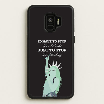 I'd Have To Stop The World  - Chappell Roan Phone Case for Galaxy S9