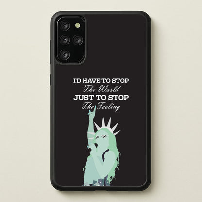 I'd Have To Stop The World  - Chappell Roan Phone Case for Galaxy S20 Plus