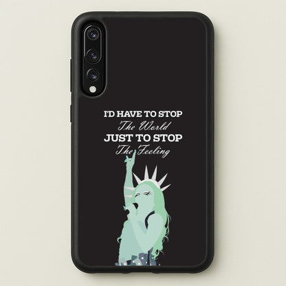 I'd Have To Stop The World  - Chappell Roan Phone Case for Huawei P20 Pro