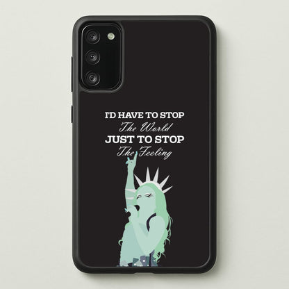 I'd Have To Stop The World  - Chappell Roan Phone Case for Galaxy S20