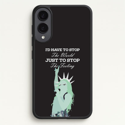 I'd Have To Stop The World  - Chappell Roan Phone Case for Galaxy S25 Edge