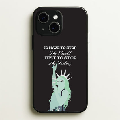 I'd Have To Stop The World  - Chappell Roan Phone Case for iPhone 14 Plus