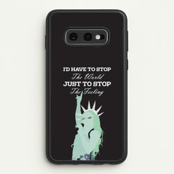 I'd Have To Stop The World  - Chappell Roan Phone Case for Galaxy S10e