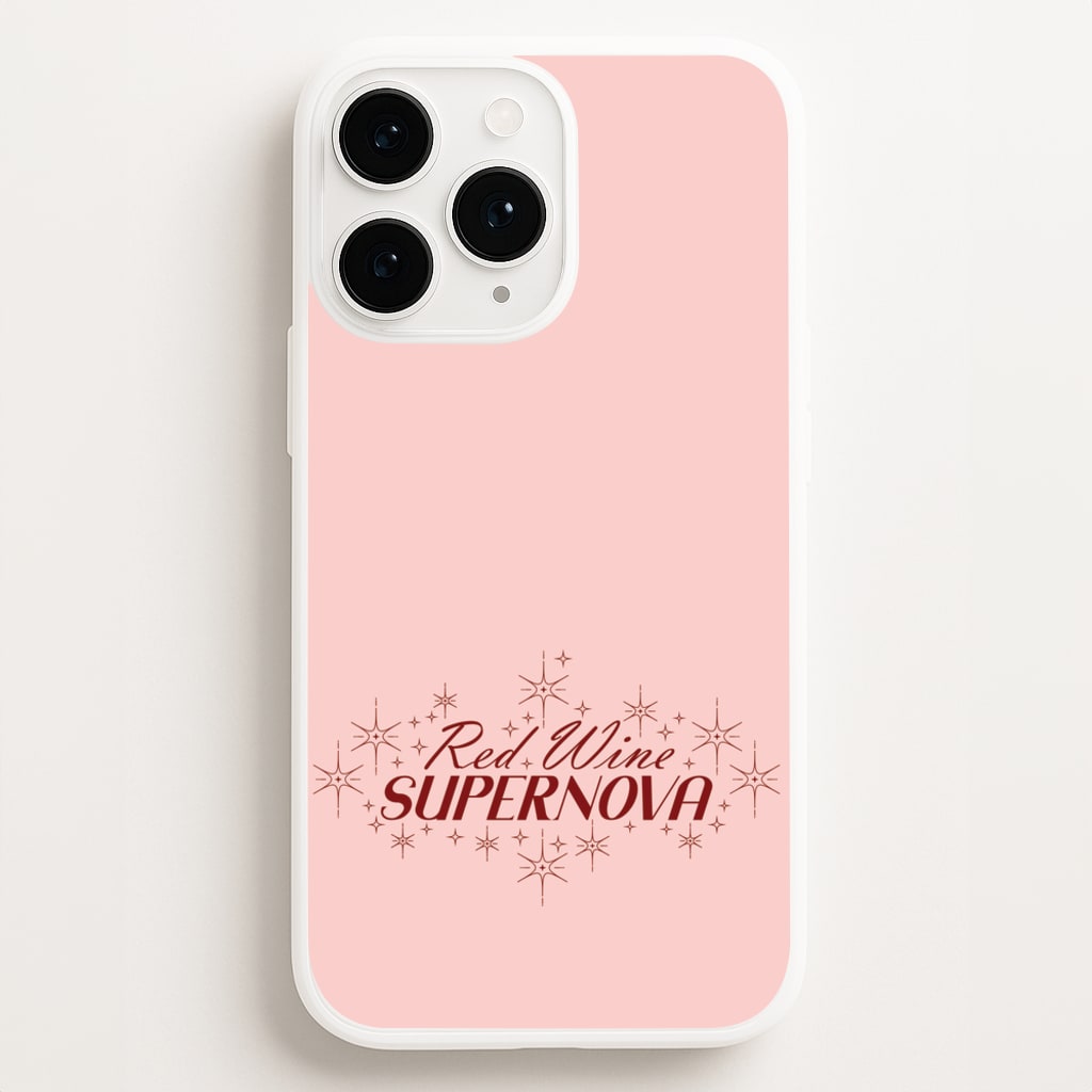 Red Wine Supernova Phone Case