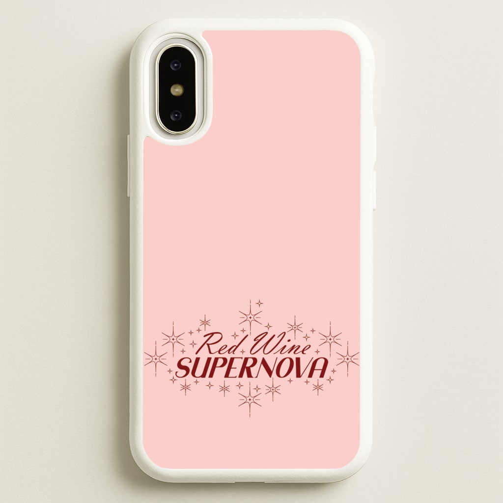 Red Wine Supernova  - Chappell Roan Phone Case for iPhone X / XS