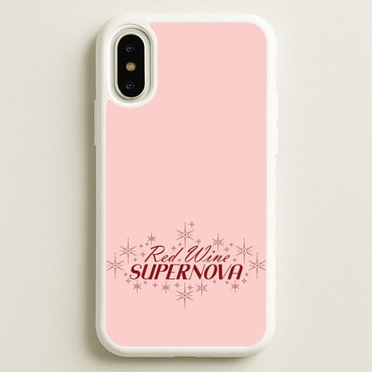 Red Wine Supernova  - Chappell Roan Phone Case for iPhone X / XS