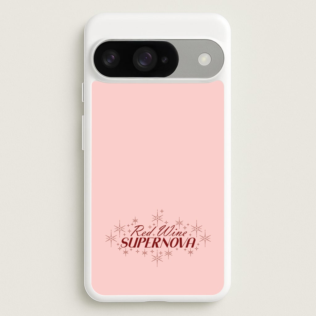 Red Wine Supernova Phone Case for Google Pixel 10 / 10 Pro