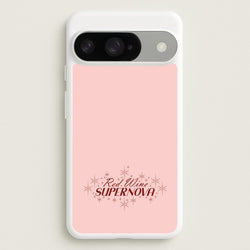 Red Wine Supernova Phone Case for Google Pixel 10 / 10 Pro