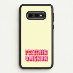 Femininomenon  - Chappell Roan Phone Case for Galaxy S10e