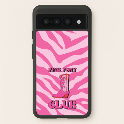 Zebra Print Pink Pony Club  - Chappell Roan Phone Case for Google Pixel 7 Pro