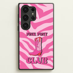 Zebra Print Pink Pony Club  - Chappell Roan Phone Case for Galaxy S25 Ultra