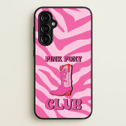 Zebra Print Pink Pony Club  - Chappell Roan Phone Case for Galaxy A54