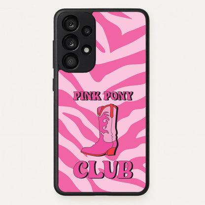 Zebra Print Pink Pony Club  - Chappell Roan Phone Case for Galaxy A53