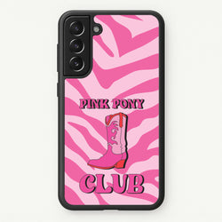 Zebra Print Pink Pony Club  - Chappell Roan Phone Case for Galaxy S21 Plus