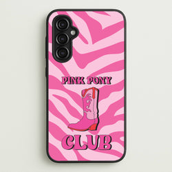 Zebra Print Pink Pony Club  - Chappell Roan Phone Case for Galaxy A14