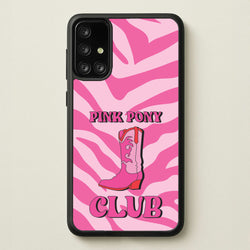 Zebra Print Pink Pony Club  - Chappell Roan Phone Case for Galaxy A71