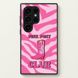 Zebra Print Pink Pony Club  - Chappell Roan Phone Case for Galaxy S24 Ultra