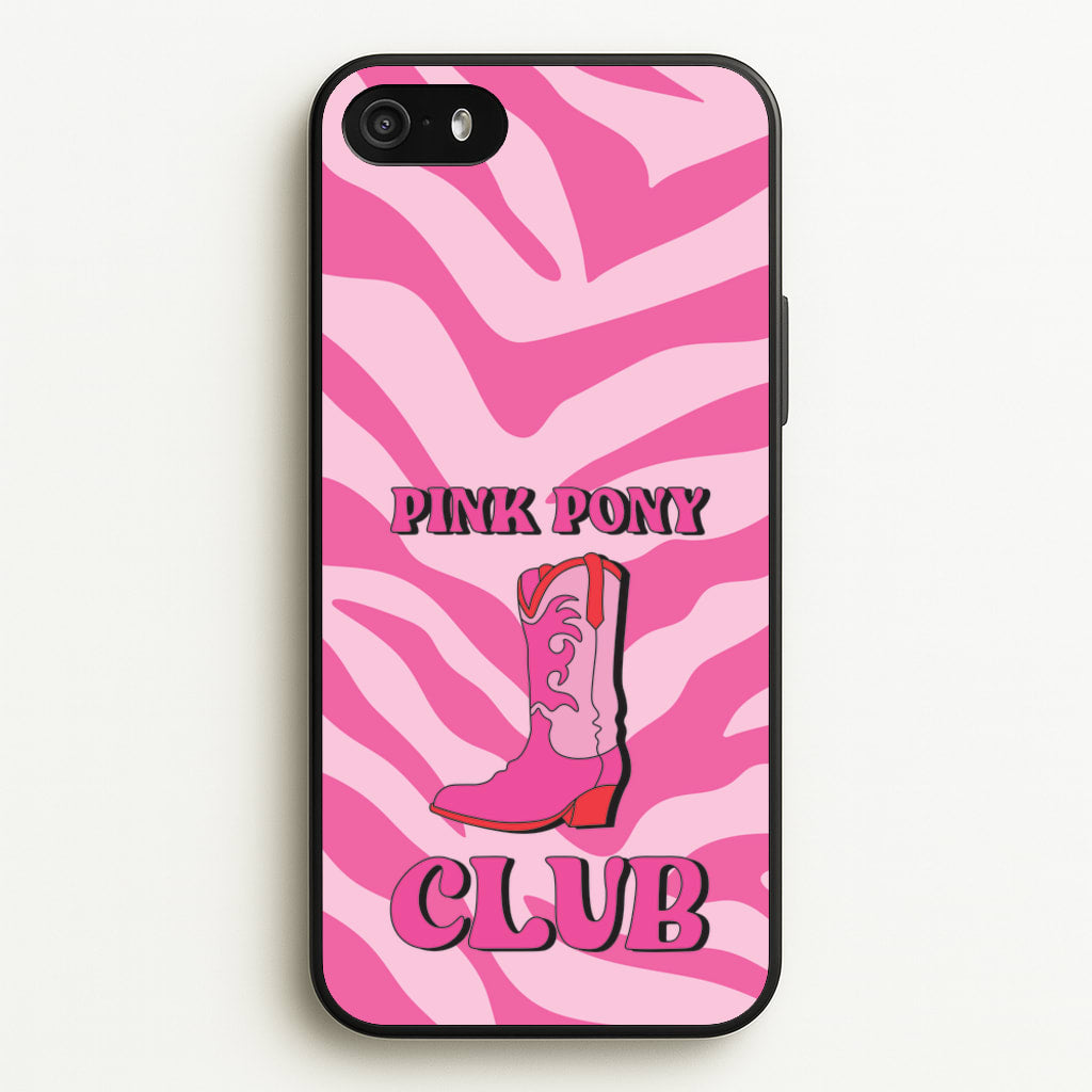Zebra Print Pink Pony Club  - Chappell Roan Phone Case for iPhone 5 / 5s / SE 2016