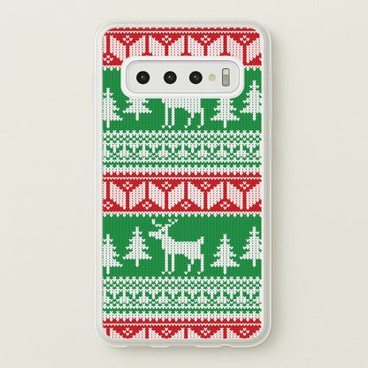 Christmas Jumper Pattern Christmas  - Christmas Phone Case for Galaxy S10