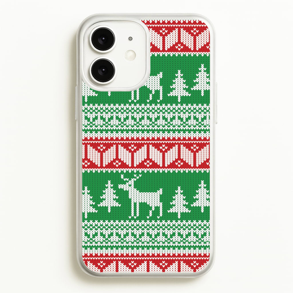 Christmas Jumper Pattern Christmas  - Christmas Phone Case for iPhone 11