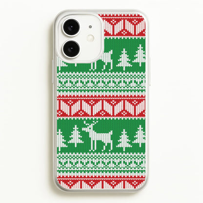 Christmas Jumper Pattern Christmas  - Christmas Phone Case for iPhone 11