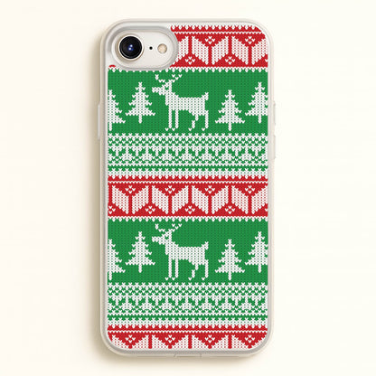 Christmas Jumper Pattern Christmas  - Christmas Phone Case for iPhone 6 / 7 / 8 / SE