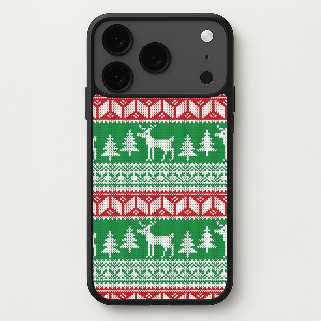 Christmas Jumper Pattern Christmas Phone Case for iPhone 17 Pro