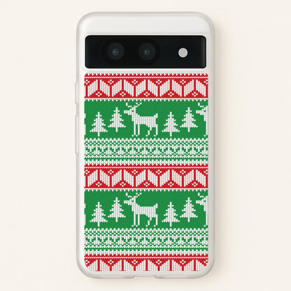 Christmas Jumper Pattern Christmas  - Christmas Phone Case for Google Pixel 8a