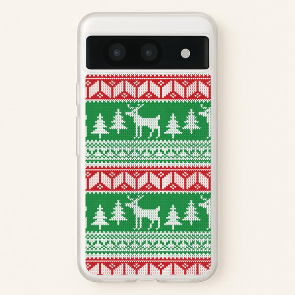 Christmas Jumper Pattern Christmas  - Christmas Phone Case for Google Pixel 8a