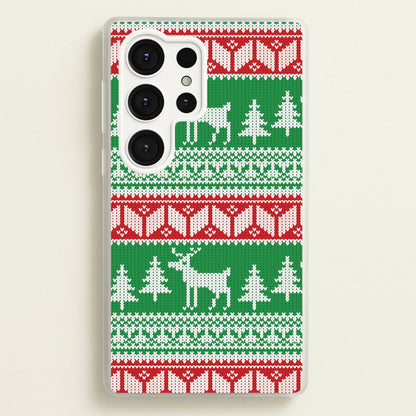 Christmas Jumper Pattern Christmas  - Christmas Phone Case for Galaxy S25 Ultra