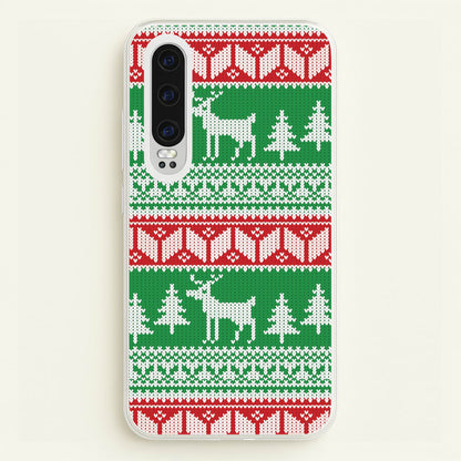 Christmas Jumper Pattern Christmas  - Christmas Phone Case for Huawei P30