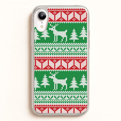 Christmas Jumper Pattern Christmas  - Christmas Phone Case for iPhone XR