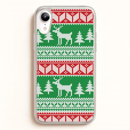 Christmas Jumper Pattern Christmas  - Christmas Phone Case for iPhone XR