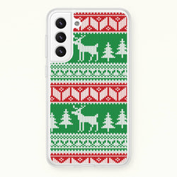 Christmas Jumper Pattern Christmas  - Christmas Phone Case for Galaxy S21FE