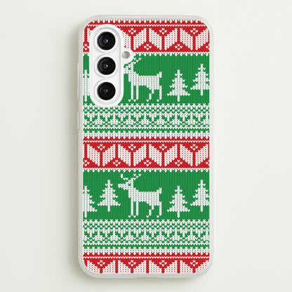 Christmas Jumper Pattern Christmas  - Christmas Phone Case for Galaxy A16